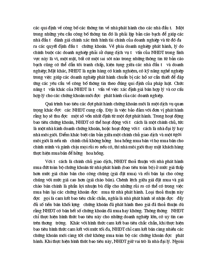 image for page Thị trường Chứng khoán và vai trò của hệ thống Ngân hàng Thương mại trong thị trường Chứng khoán