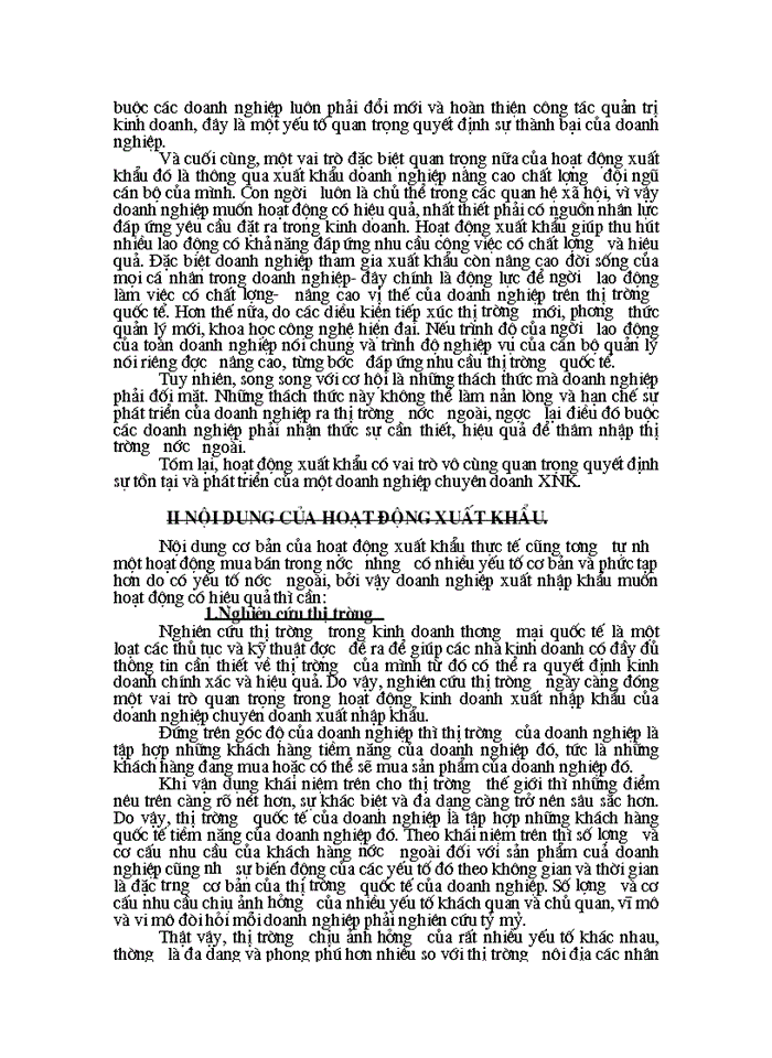 image for page Vai trò và nội dung của hoạt động Xuất nhập khẩu của Doanh nghiệp