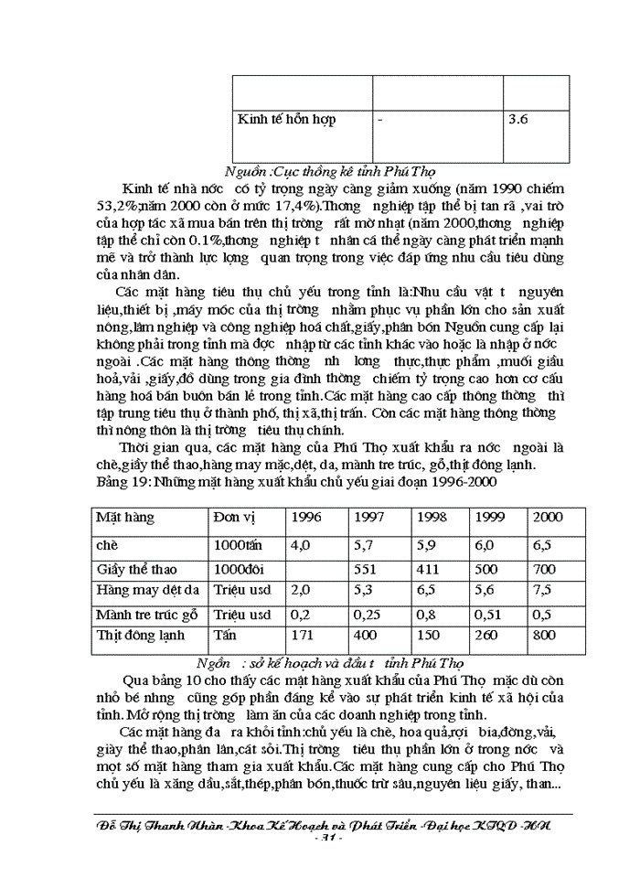 image for page Phương hướng chuyển dịch cơ cấu ngành kinh tế trong quá trính Công nghiệp hóa - Hiện đại hóa ở tỉnh Phú Thọ trong giai đoạn từ nay đền năm 2010