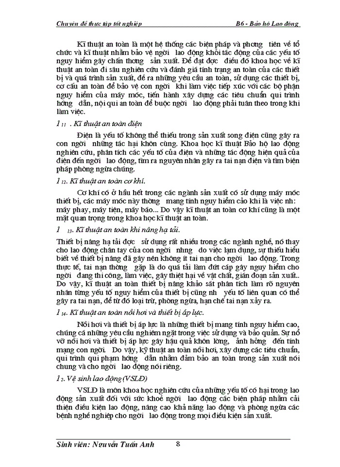 image for page Khảo sát công tác Bảo Hộ Lao Động tại Công ty cơ khí Hà Nội