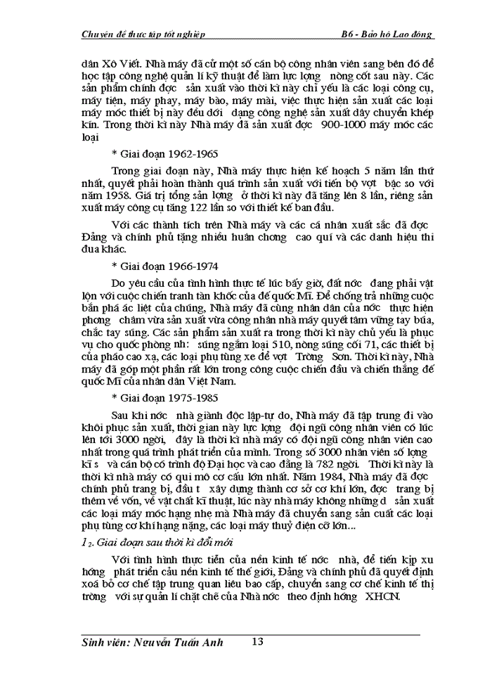 image for page Khảo sát công tác Bảo Hộ Lao Động tại Công ty cơ khí Hà Nội