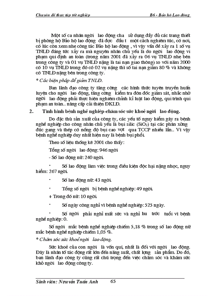 image for page Khảo sát công tác Bảo Hộ Lao Động tại Công ty cơ khí Hà Nội