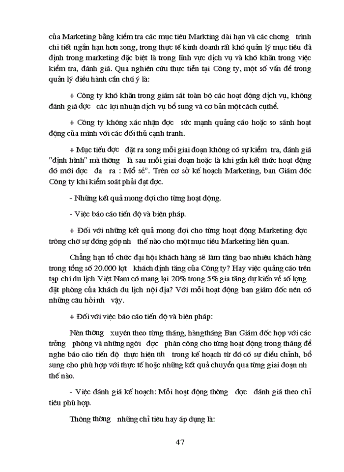 image for page Vận dụng Marketing - Mix trong hoạt động Kinh doanh của Công ty khách sạn du lịch Kim liên - Thực trạng và Một số kiến nghị