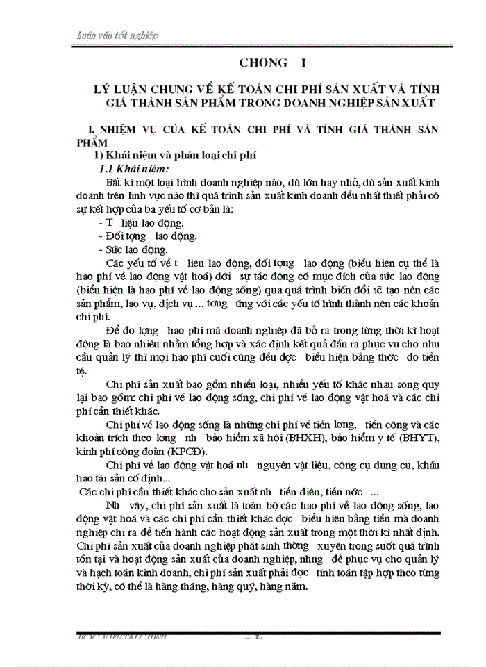 image for page Tình hình thực tế về Kế toán tập hợp chi phí và tính Giá thành sản phẩm tại Công ty bánh kẹo Hải Châu