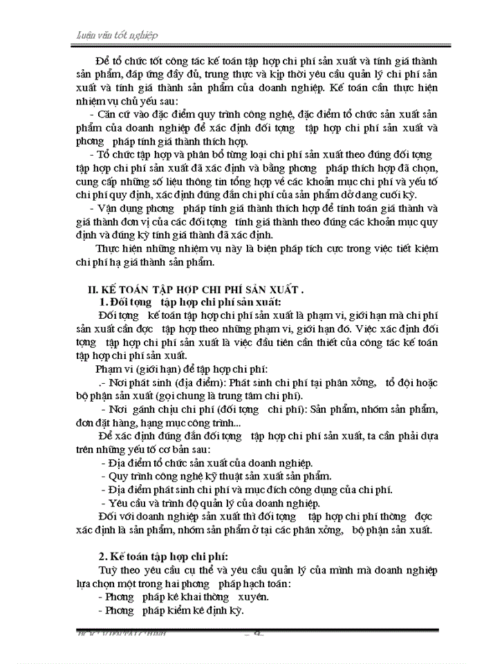 image for page Tình hình thực tế về Kế toán tập hợp chi phí và tính Giá thành sản phẩm tại Công ty bánh kẹo Hải Châu