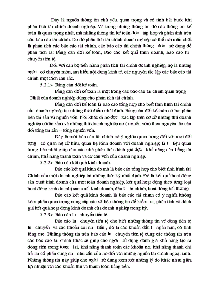 image for page Phân tích tài chính góp phần nâng cao hiệu quả hoạt động tài chính tại Công ty may Đức Giang