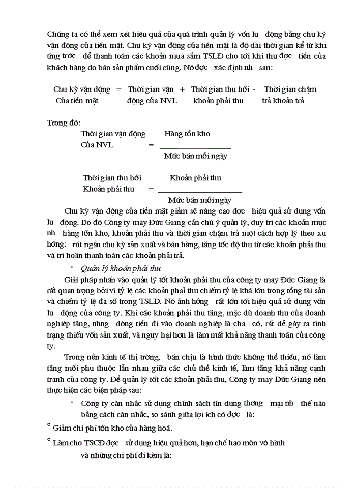 image for page Phân tích tài chính góp phần nâng cao hiệu quả hoạt động tài chính tại Công ty may Đức Giang