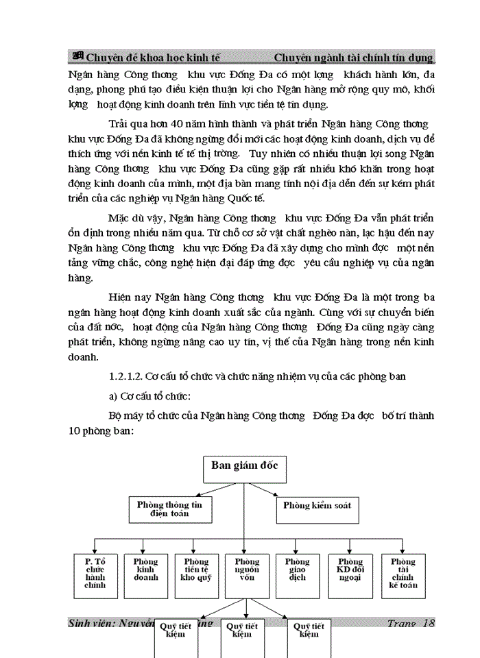 image for page Thực trạng công tác huy động vốn tại Ngân hàng Công thương Đống Đa