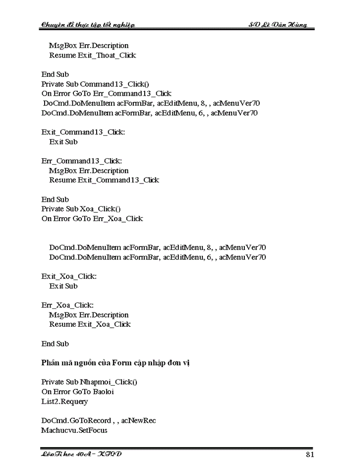 image for page Ứng dụng tin học trong công tác quản lý Lao động tiền lương tại Công ty Xây dựng số 2 Vinaconex