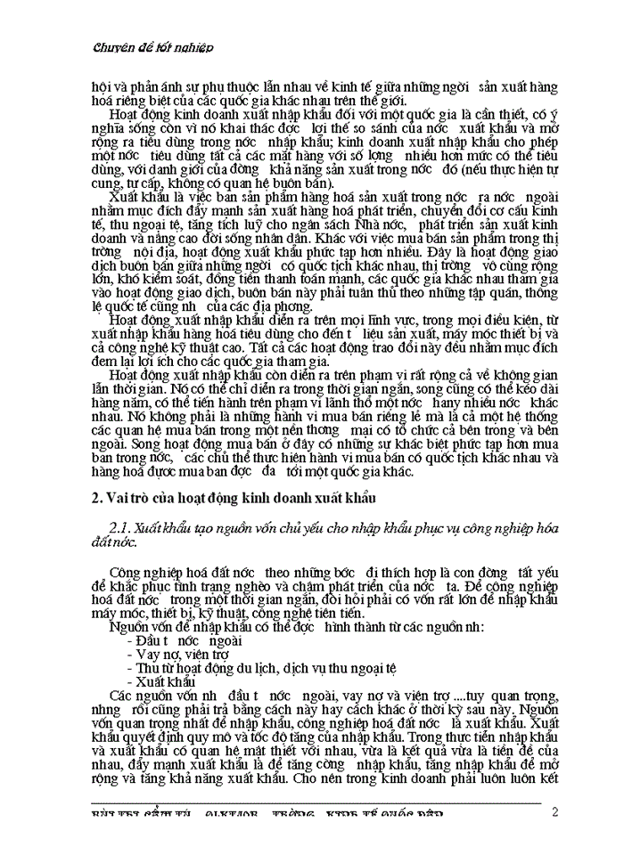 image for page Một số Giải pháp nhằm thúc đẩy hoạt động Kinh doanh Xuất khẩu của Công ty Dệt may Hà Nội