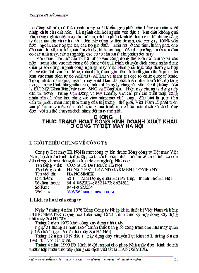 image for page Một số Giải pháp nhằm thúc đẩy hoạt động Kinh doanh Xuất khẩu của Công ty Dệt may Hà Nội