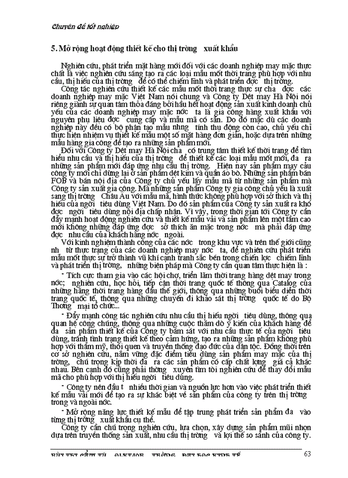 image for page Một số Giải pháp nhằm thúc đẩy hoạt động Kinh doanh Xuất khẩu của Công ty Dệt may Hà Nội