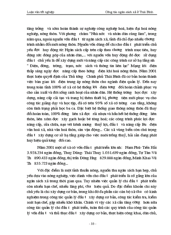 image for page Quản lý ngân sách trên địa bàn tỉnh ở Thái Bình - Thực trạng và Giải pháp