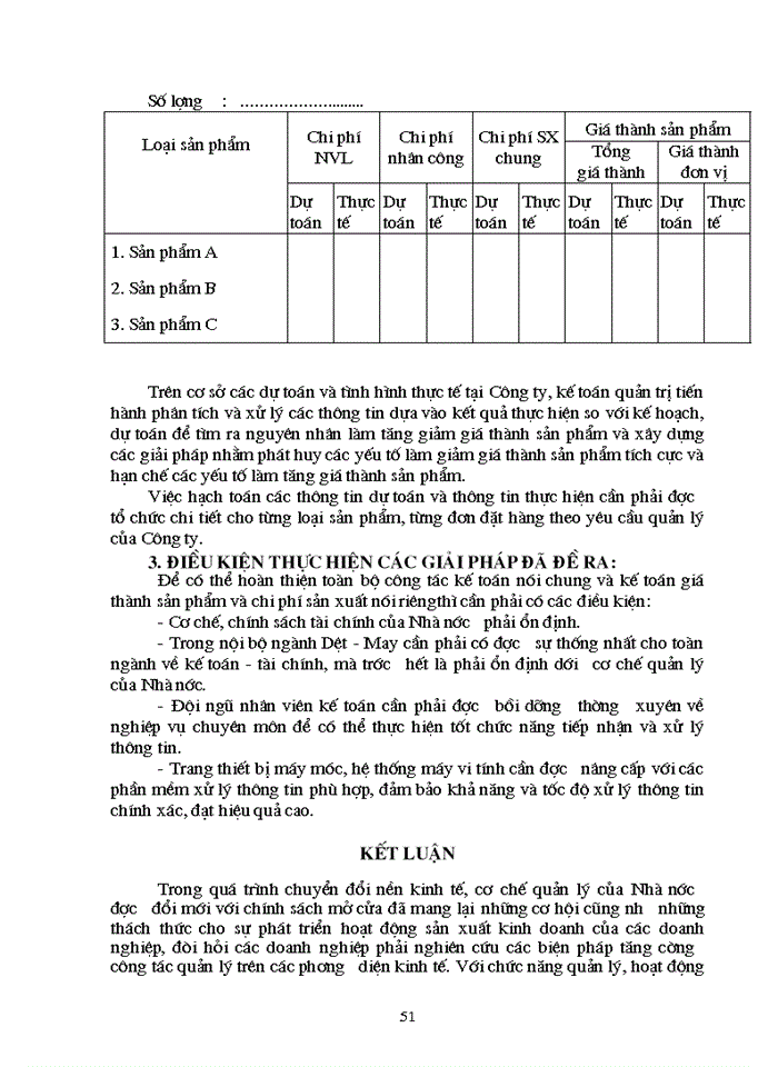 image for page Hoàn thiện công tác tổ chức hạch toán Chi phí sản xuất và tính Giá thành sản phẩm với việc tăng cường công tác quản trị Doanh nghiệp tại Công ty May 10