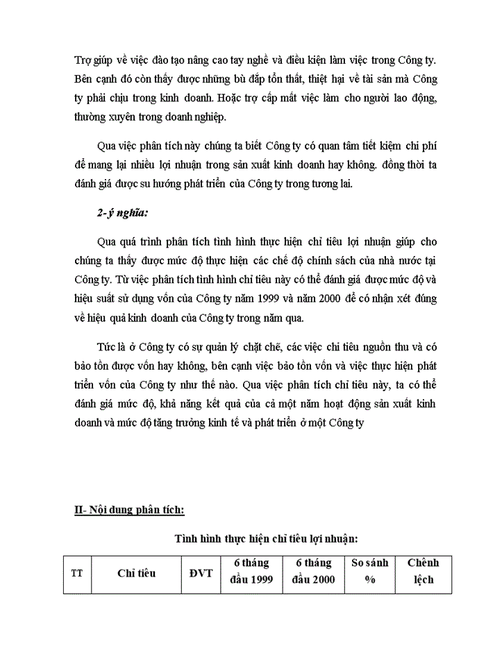 image for page Phân Tích hoạt động Sản xuất Kinh doanh ở Công ty cơ khí dệt may Hưng yên