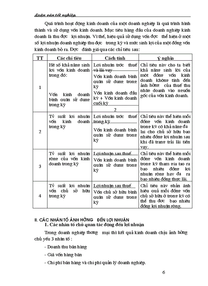 image for page Các loại lợi nhuận và Một số biện pháp làm tăng lợi nhuận của Cty