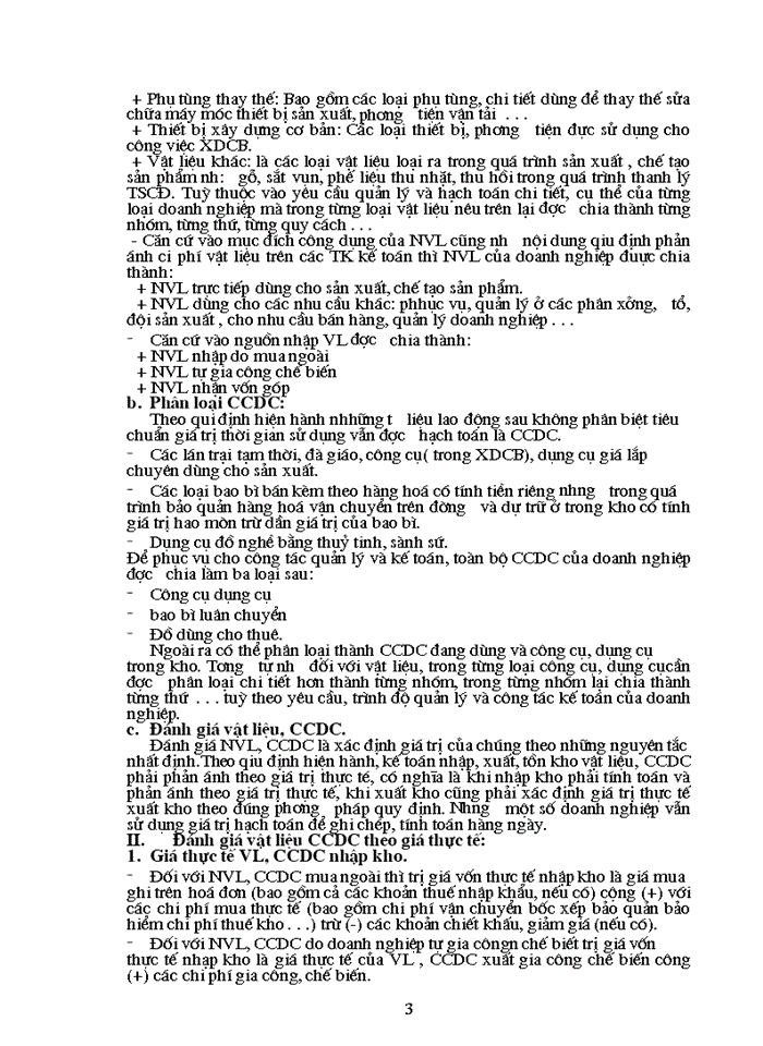 image for page Tổ chức công tác Kế toán Nguyên vật liệu Công cụ dụng cụ ở Công ty công trình giao thông 1 HN