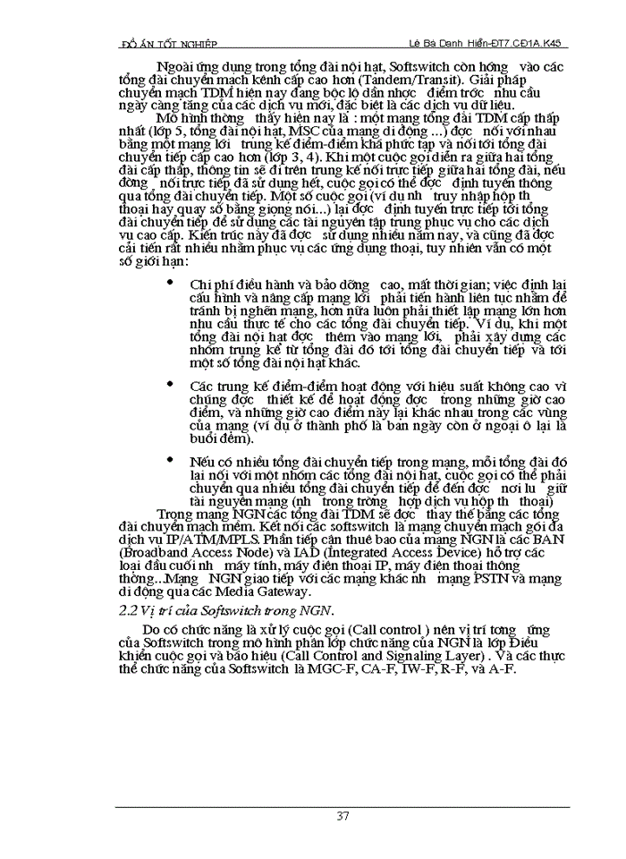 image for page THS Mạng ngn và công nghệ chuyển mạch mềm