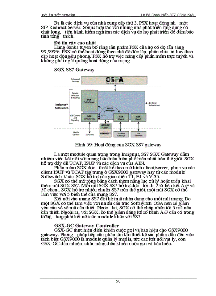 image for page THS Mạng ngn và công nghệ chuyển mạch mềm