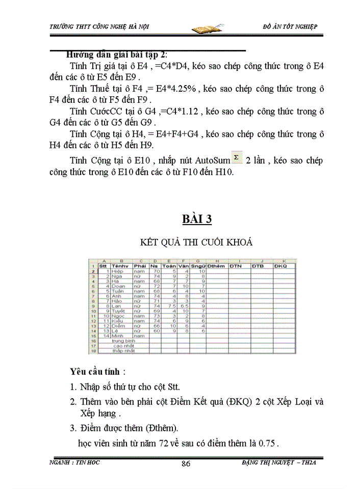 image for page THS Giáo Trình Điện tử Excel