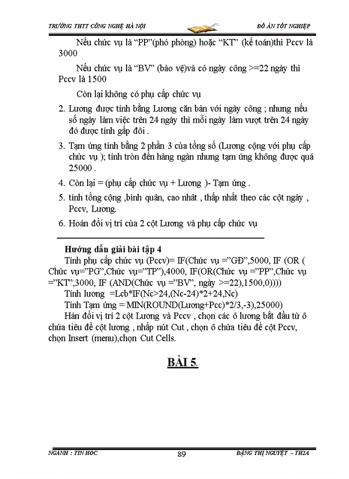 image for page THS Giáo Trình Điện tử Excel