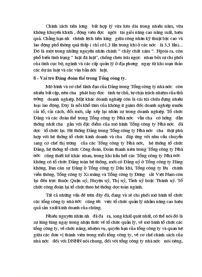 image for page Vai trò của Tổng Công ty nhà nước và Một số Giải pháp nâng cao hiệu quả hoạt động của các Tổng Công ty Nhà nước