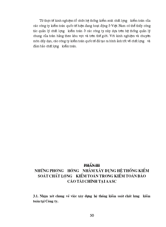 image for page Xây dựng và hoàn thiện hệ thống kiểm soát chất lượng trong Kiểm toán Báo cáo tài chính tại AASC