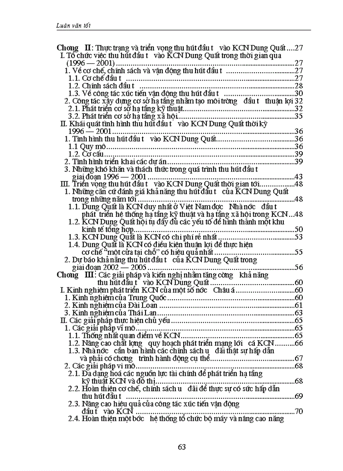 image for page Thực trạng và triển vọng thu hút đầu tư vào KCông nghiệp Dung Quất