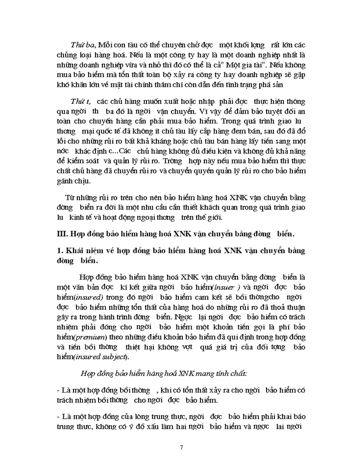 image for page Bảo hiểm hàng hoá Xuất nhập khẩu vận chuyển bằng đường biển ở Việt Nam