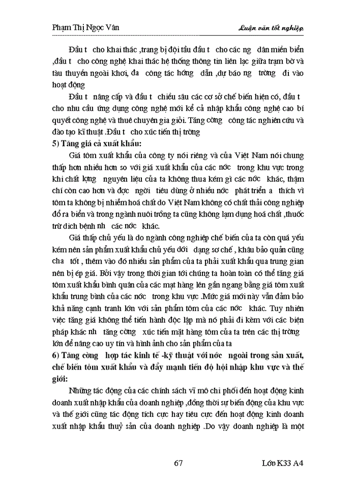 image for page Phân tích tình hình hoạt động của Công ty xuất nhập khẩu thuỷ sản Hà Nội trong thời gian qua