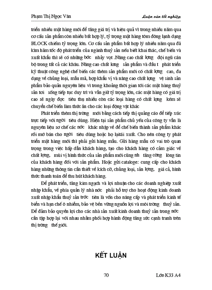 image for page Phân tích tình hình hoạt động của Công ty xuất nhập khẩu thuỷ sản Hà Nội trong thời gian qua