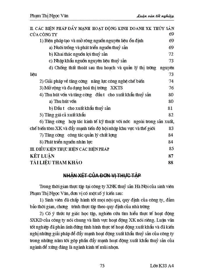 image for page Phân tích tình hình hoạt động của Công ty xuất nhập khẩu thuỷ sản Hà Nội trong thời gian qua