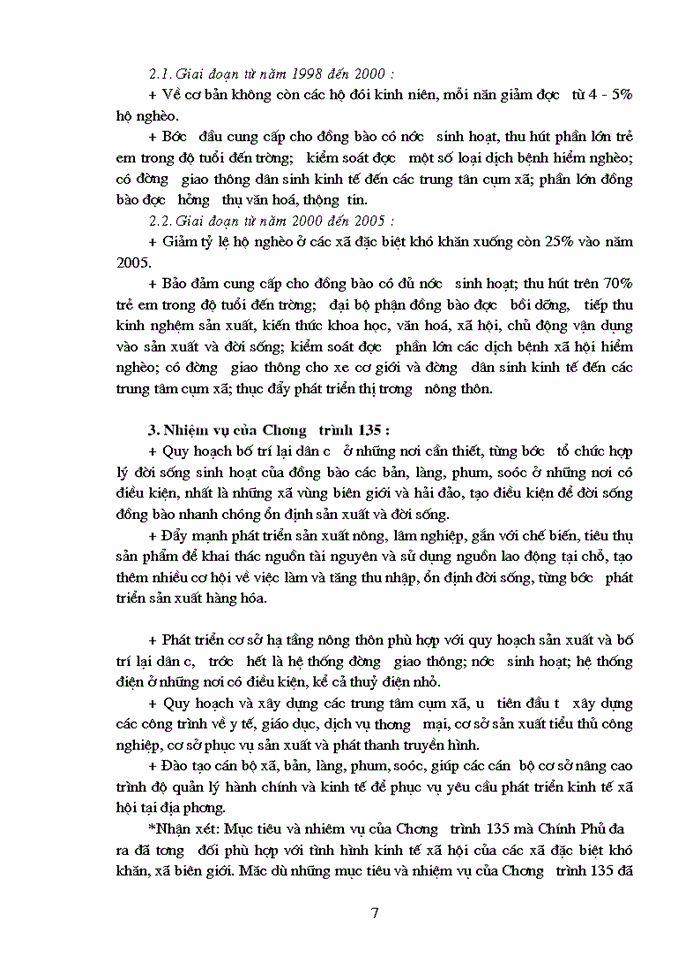 image for page Thực trạng và Giải pháp triển khai có hiệu quả Chương trình 135 trên địa bàn tỉnh Lào Cai