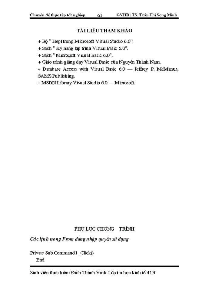 image for page Xây dựng chương trình quản lý bán hàng tại cửa hàng sách 292Tây Sơn- Hà Nội