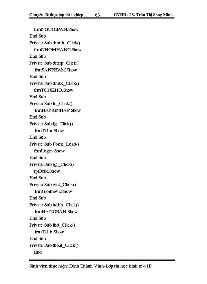 image for page Xây dựng chương trình quản lý bán hàng tại cửa hàng sách 292Tây Sơn- Hà Nội