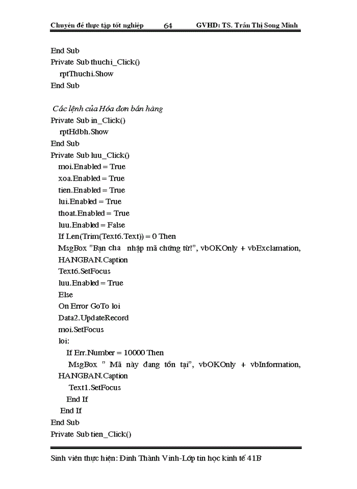 image for page Xây dựng chương trình quản lý bán hàng tại cửa hàng sách 292Tây Sơn- Hà Nội