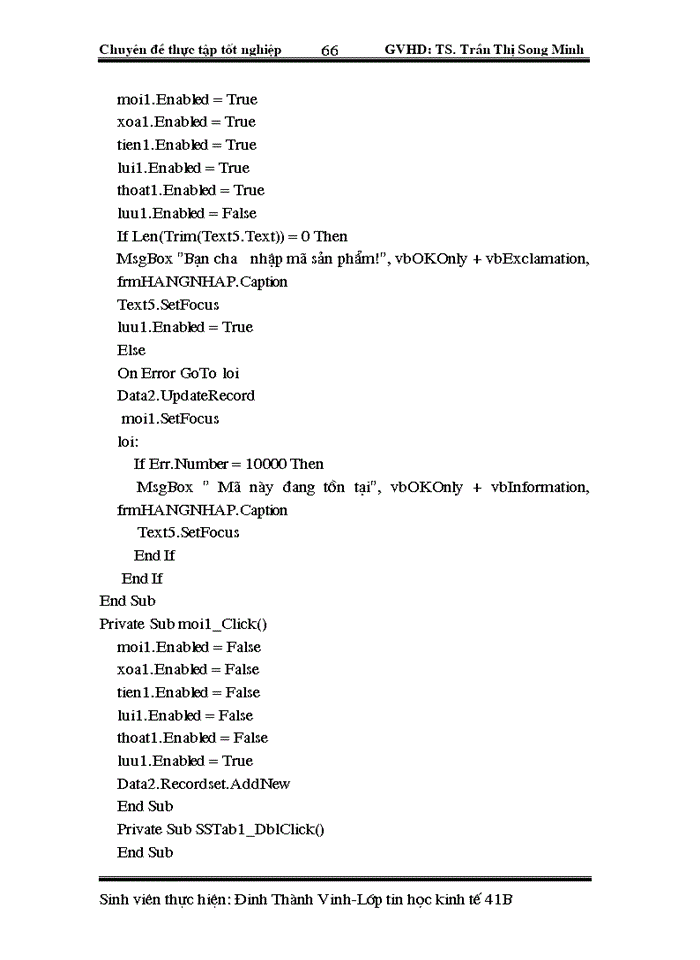 image for page Xây dựng chương trình quản lý bán hàng tại cửa hàng sách 292Tây Sơn- Hà Nội