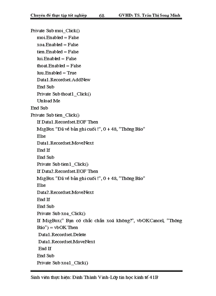 image for page Xây dựng chương trình quản lý bán hàng tại cửa hàng sách 292Tây Sơn- Hà Nội