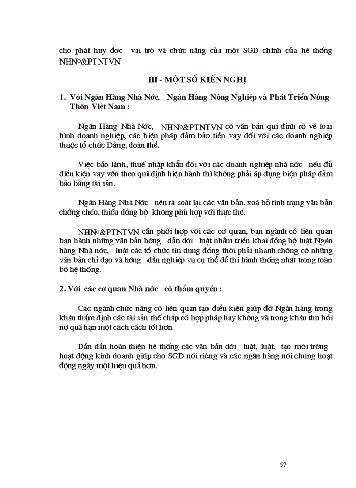 image for page Giải pháp nâng cao chất lượng tín dụng tại Sở Giao Dịch - Ngân hàng Nông nghiệp và Phát triển Nông thôn Việt Nam