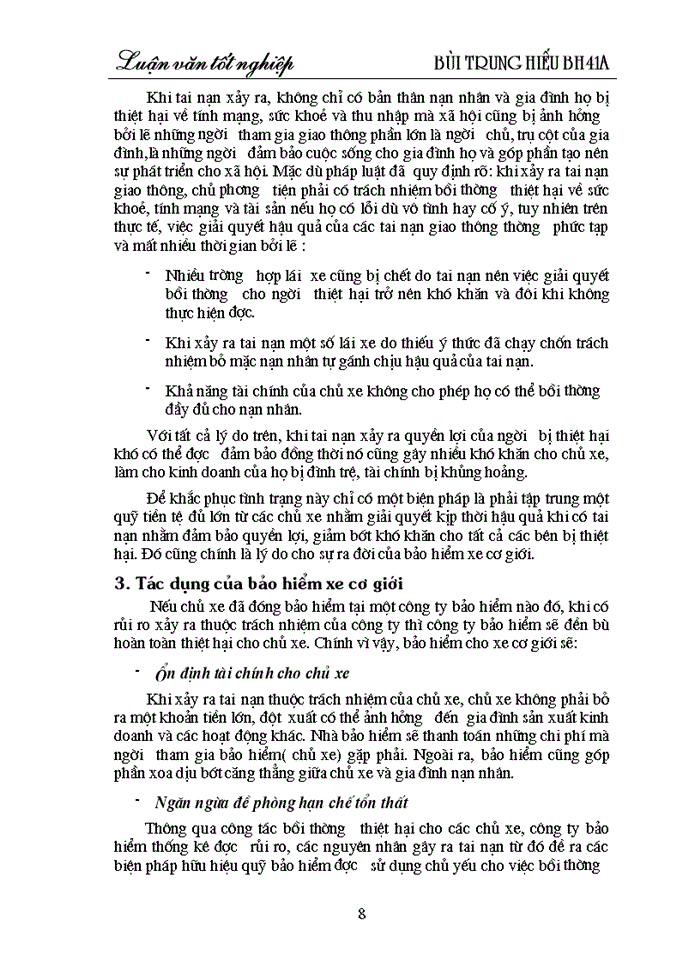 image for page THS Trục lợi trong Bảo hiểm xe cơ giới tại Công ty Bảo hiểm Hà Nội