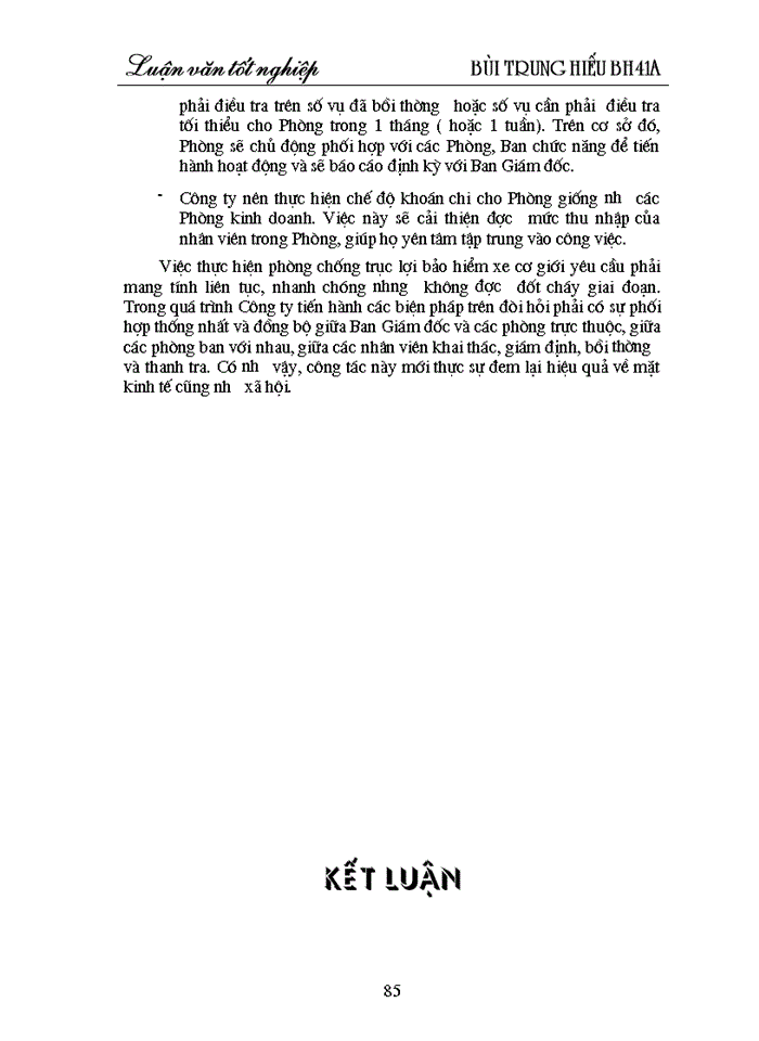 image for page THS Trục lợi trong Bảo hiểm xe cơ giới tại Công ty Bảo hiểm Hà Nội