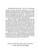Tổ chức công tác Kế toán Nguyên vật liệu với việc nâng cao hiệu quả sử dụng Nguyên vật liệu ở Công ty Trách nhiệm Hữu hạn Tân Đô