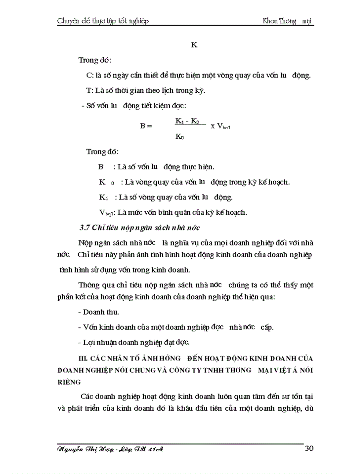 image for page THS Thực trạng hoạt động Kinh doanh của Công ty Trách nhiệm Hữu hạn Thương mại việt á