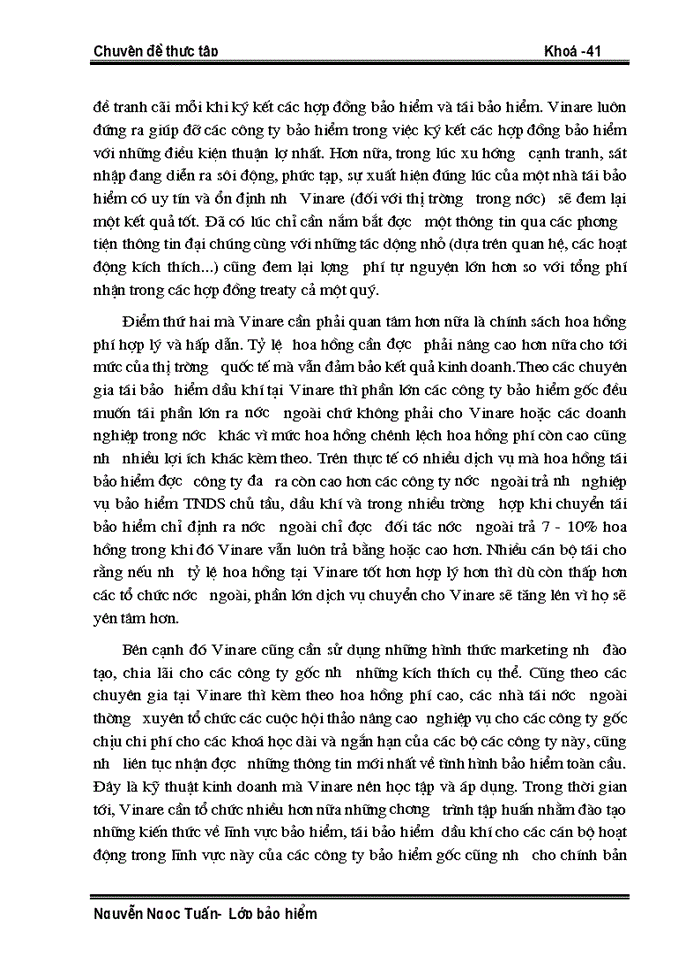image for page Hoạt động tái Bảo hiểm thăm dò và khai thác Dầu khí tại Công ty trong giai đoạn 1998 - 2002