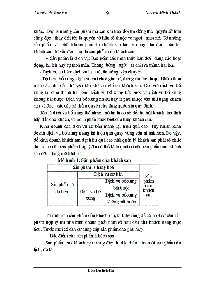 image for page Xác định thị trường mục tiêu và Một số kiến nghị đối với hoạt động thu hút khách của khách sạn Công Đoàn