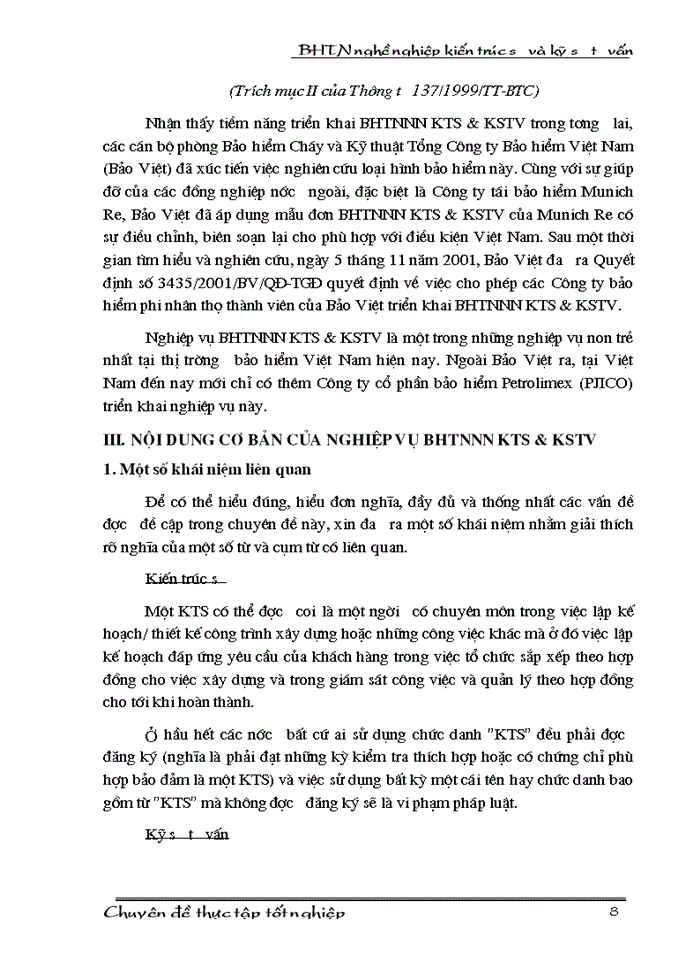 image for page Bảo hiểm trách nhiệm nghề nghiệp cho kiến trúc sư và kỹ sư tư vấn tại Công ty Bảo hiểm Hà Nội - Thực trạng và Giải pháp