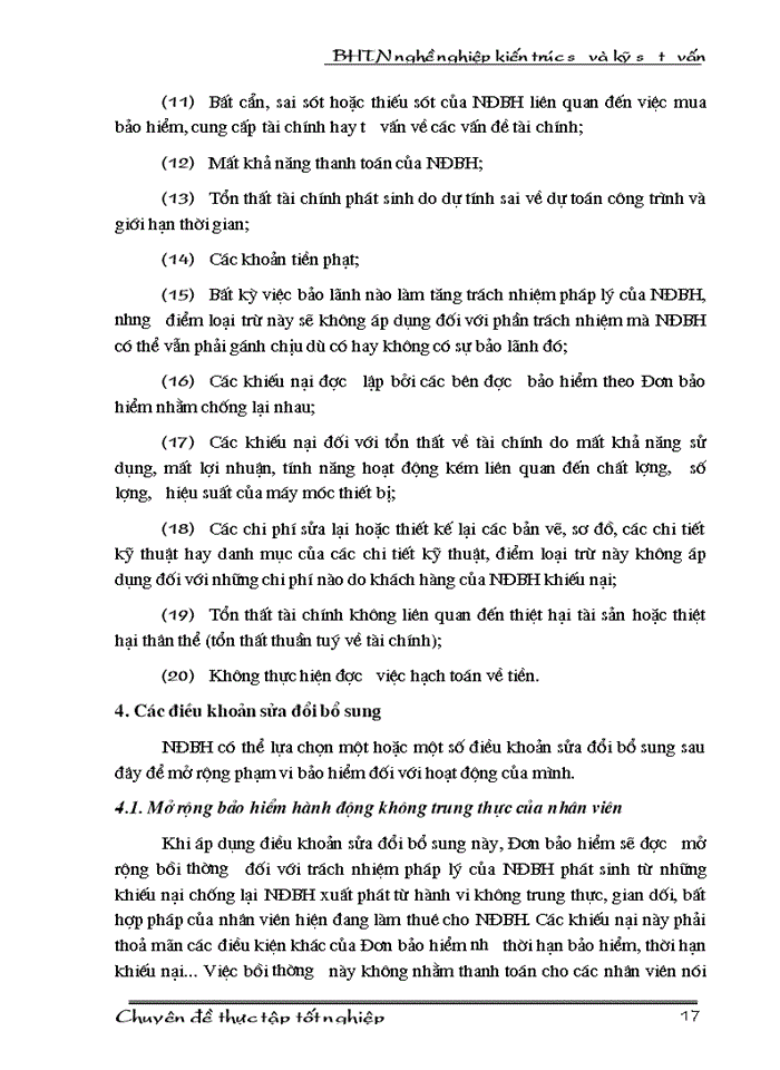 image for page Bảo hiểm trách nhiệm nghề nghiệp cho kiến trúc sư và kỹ sư tư vấn tại Công ty Bảo hiểm Hà Nội - Thực trạng và Giải pháp