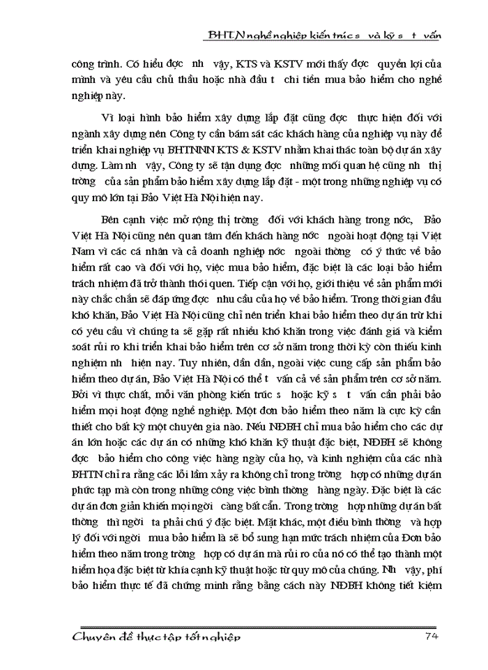 image for page Bảo hiểm trách nhiệm nghề nghiệp cho kiến trúc sư và kỹ sư tư vấn tại Công ty Bảo hiểm Hà Nội - Thực trạng và Giải pháp