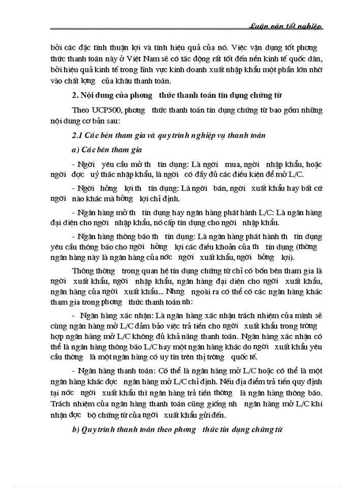 image for page Nâng cao chất lượng hoạt động thanh toán quốc tế theo phương thức tín dụng chứng từ tại Chi nhánh Ngân hàng Công thương Hai Bà Trưng