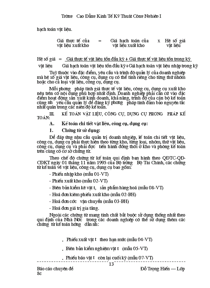 image for page Công tác tổ chức Kế toán Nguyên vật liệu Công cụ dụng cụ tại Công ty Thương mại và Dịch Vụ Nhựa thuộc Tổng Công ty Nhựa Việt Nam